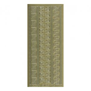 Stickers 1034 Guld Kanter/hj�rner S4