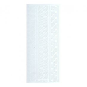 Stickers 1034 hvid kanter/hj�rner S4