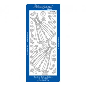 Stickers 1052 S�lv Kjole S2