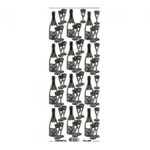 Stickers 1068 champagne s�lv S1