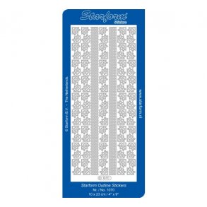 Stickers 1070 guld kanter/hj�rner S4