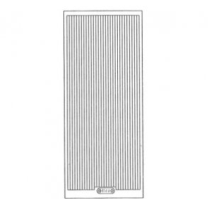 Stickers 1149 glimmertransp. guld S10