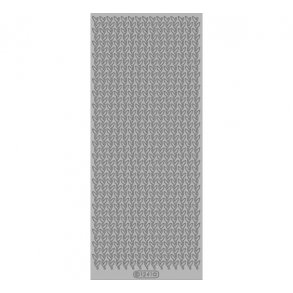 Stickers 1241 bladbort s�lv S4