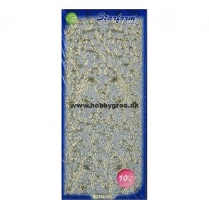 Stickers 1283 Glimmer s�lv/guld S10