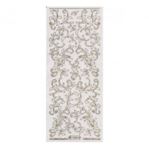 Stickers 1283 transp. guld S10