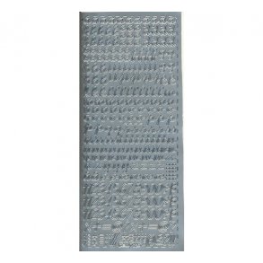 Stickers 266 S Bogstaver & tal S6