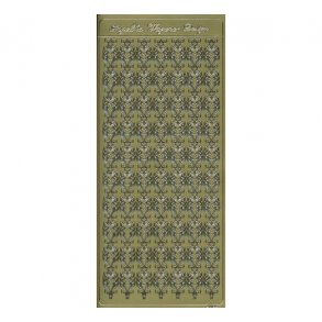 Stickers 3467 kant guld S3