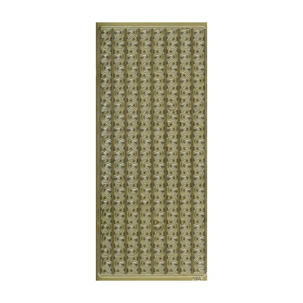 Stickers 4107 bort guld S3