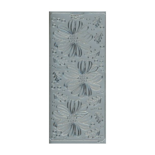 Stickers 4277 blomst slv S1