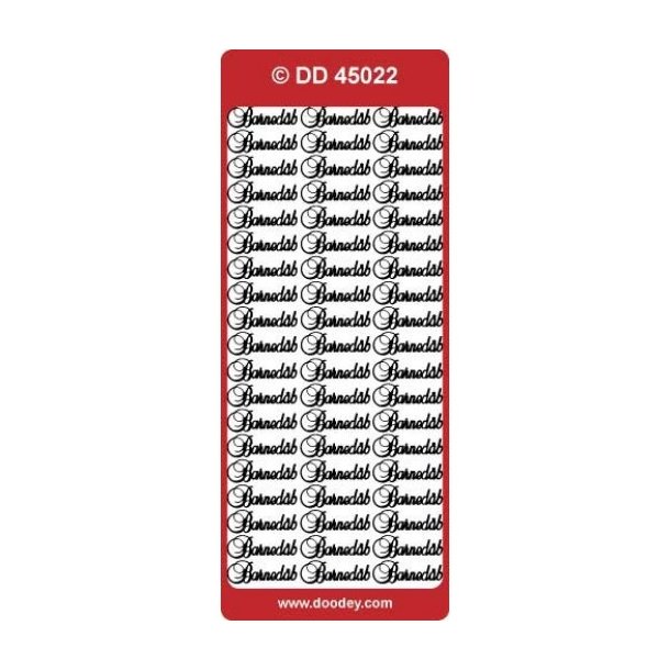 Stickers 45022 barnedb slv S4