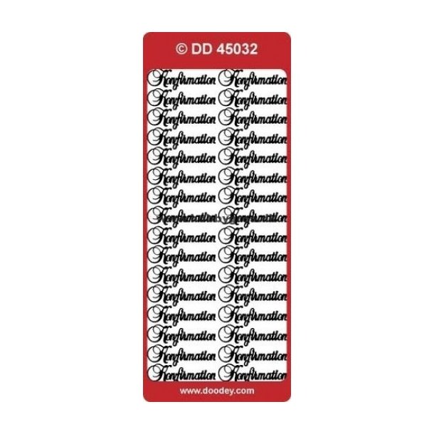 Stickers 45032 sort S15