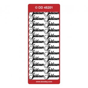 Stickers 45201 jubilum guld S14