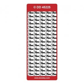 Stickers 45225 s�lv menu S14