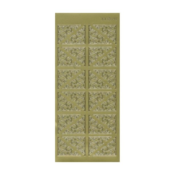 Stickers 545 hjrner guld 1.3300 S5