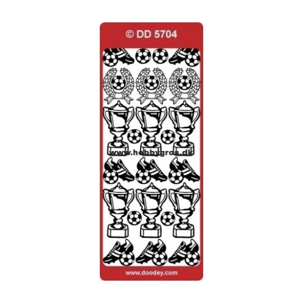 Stickers 5704 fodbold slv S1