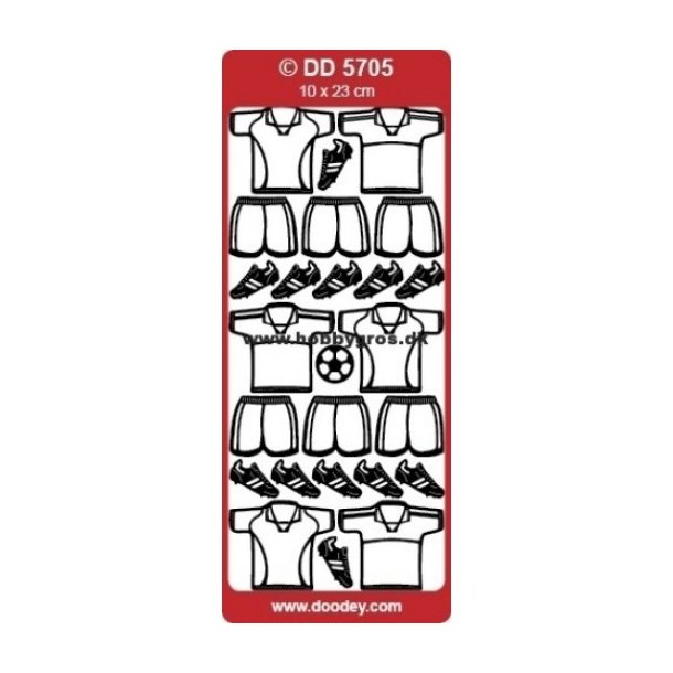 Stickers 5705 slv fodboldtj S1