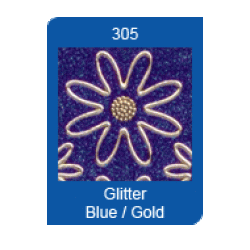 Stickers 640 glitter Bl S8