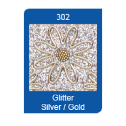 Stickers 640 Tillykke glitter s/g S8