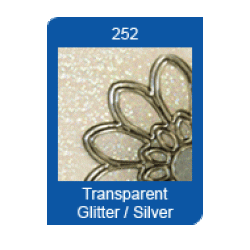 Stickers 640 Tillykke trans/slv S8