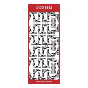 Stickers 6552 hj�rner hvide S5