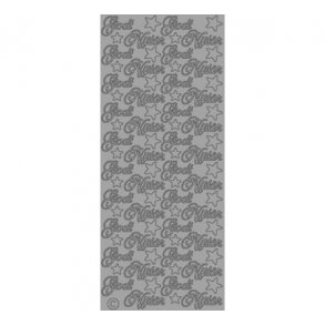 Stickers 655 godt nyt�r s�lv S7