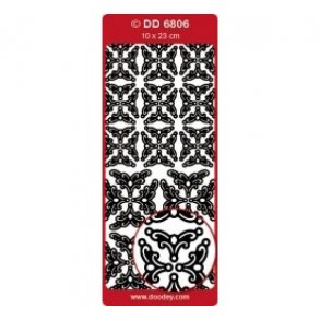 Stickers 6806 guld hj�rner S5