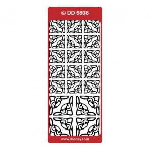 Stickers 6808 hj�rner guld S5