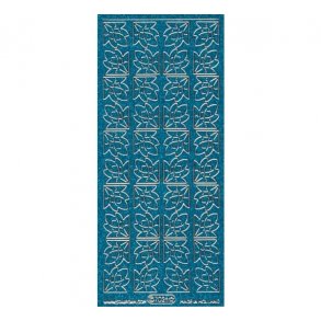 Stickers 7026 glitter turkis S16