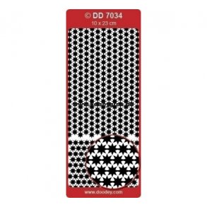 Stickers 7034 bort s�lv S3