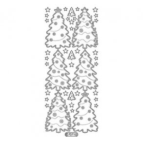 Stickers 7071 trans. glitters�lv S9