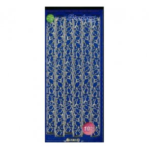 Stickers 7082 glitter bl� S7