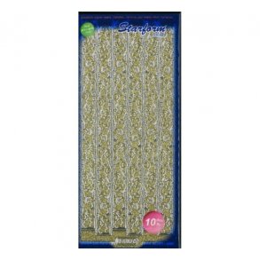 Stickers 7082 glitter guld S7