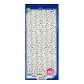 Stickers 7082 trans.glitter s�lv S7