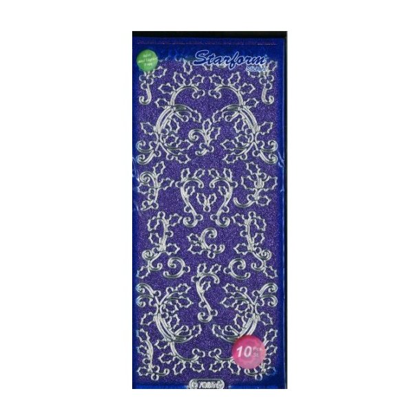 Stickers 7085 glitter violet S9