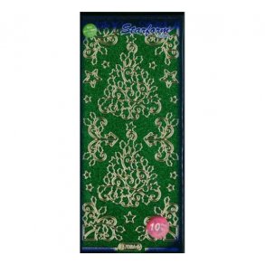 Stickers 7086 glitter gr�n S9