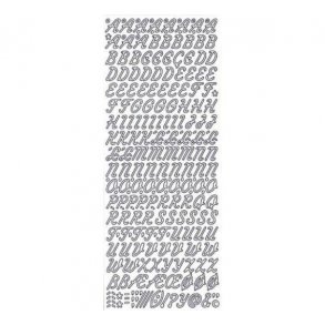 Stickers 826 alfabet guld S6