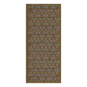 Stickers 882 kors guld S15