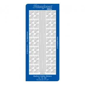 Stickers 982 guld S4