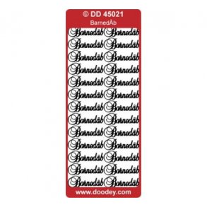 Stickers barned�b guld S4
