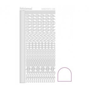 Stickers Dot Serie 18 hvid S15