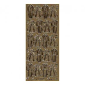 Stickers G 1095 Smoking og kjole S1