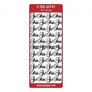 Stickers G 45751 God p�ske S14