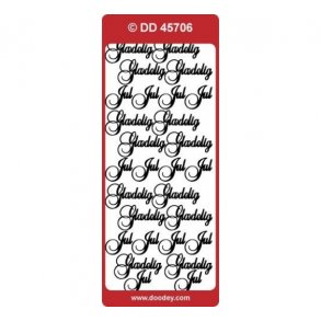 Stickers gl�delig jul s�lv S7