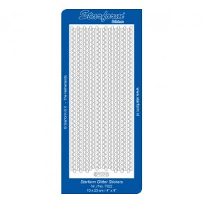 Stickers glimmer bort 7022 purple S10