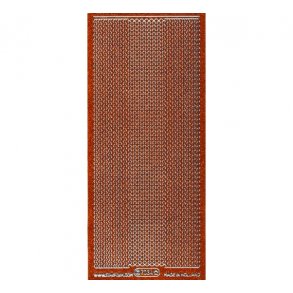 Stickers glimmer kanter 7034 orange S10