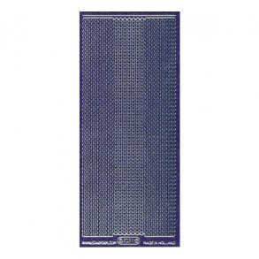 Stickers glimmer kanter 7034 violet S10