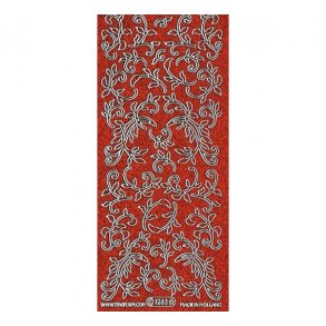 Stickers glimmer orange 1283 S10