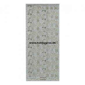 Stickers glimmer tillykke 640 S/G S8