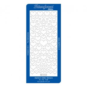 Stickers glitter 1139 Orange S7