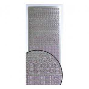 Stickers scrap s�lv S1